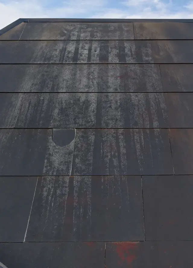 Roof before restoration